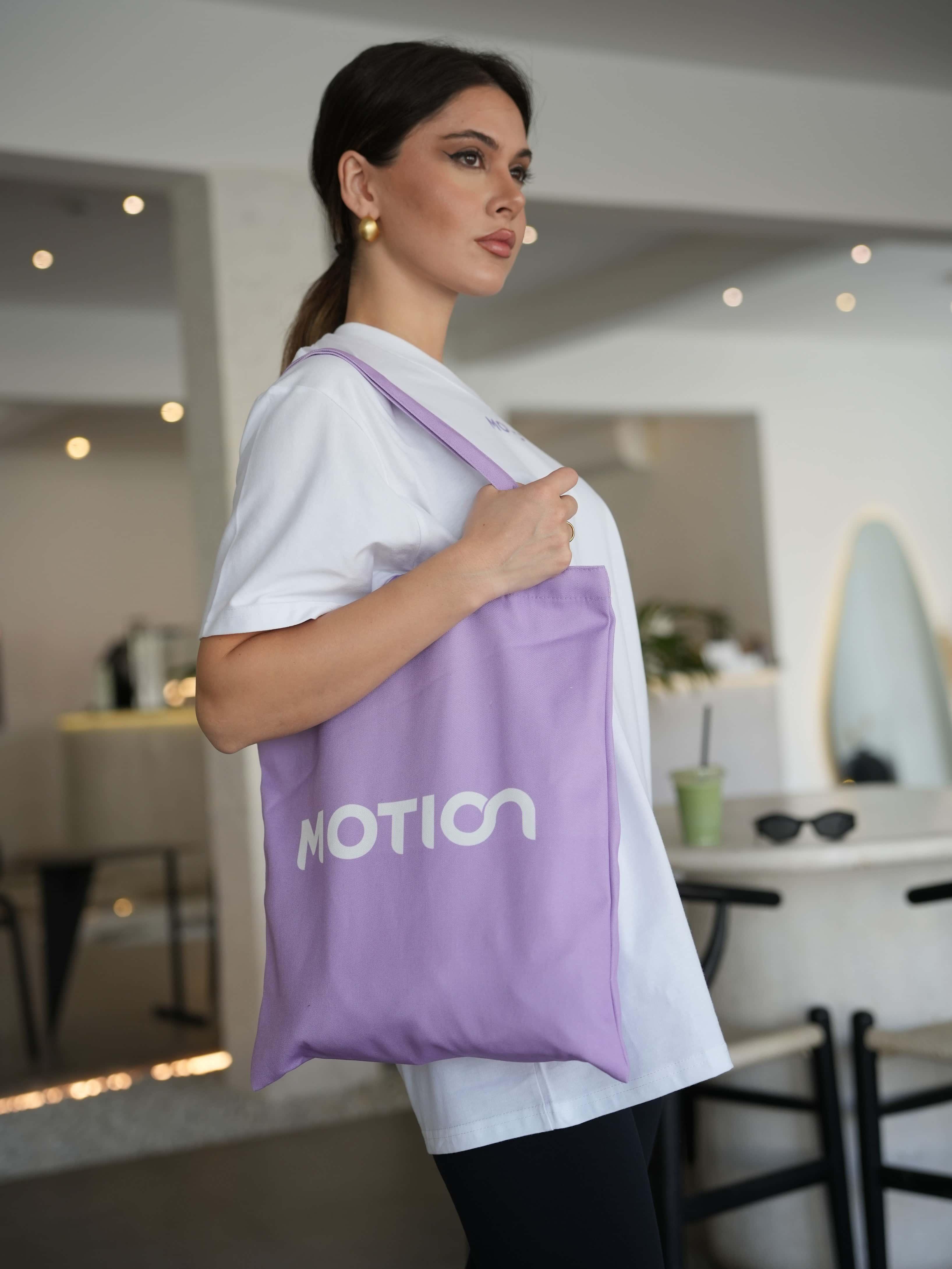Lavender Purple Eco-friendly oversized tote bag – ideal for everyday use